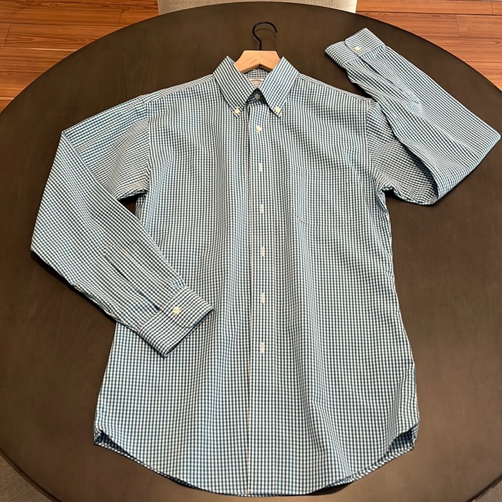 Brooks Brothers Dress Shirt Men's 15.5/38 - slim fit tailored